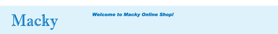 Welcome to Macky Online Shop