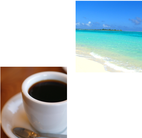 海とコーヒー