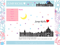 グラフィックデザイン科 4期生作品 -JUMP RICHU♥-