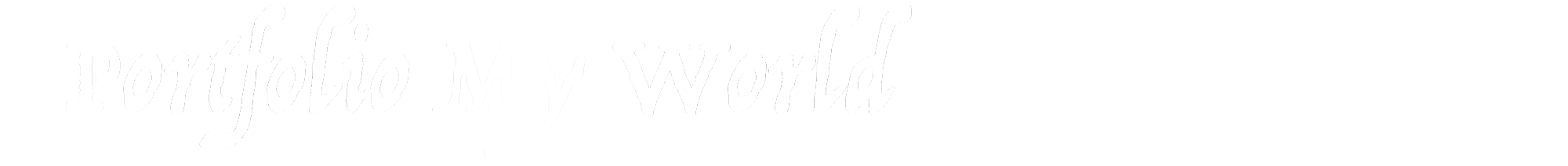 Portfolio My World