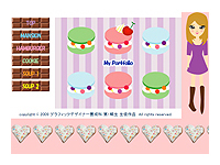若年 グラフィックデザイナー養成科 1期生作品 -10,My Portfolio-