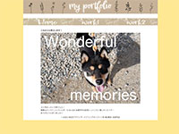 WEBマーケティングデザイナーオンライン科 02期生作品 wonderfulmemories