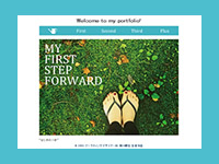 マーケティングデザイナー科 24期生作品 My first step forward