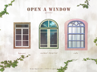 Webマーケティングデザイナー養成科 16期生作品 Open a Window