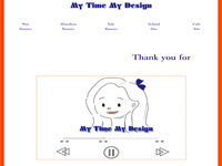 Webマーケティングデザイナー養成科 22期生作品 MyTimeMyDesighn