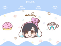 Webマーケティングデザイナー養成科 30期生作品 POLKA