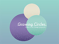 Webマーケティングデザイナー養成科 45期生作品 Growing-Circles