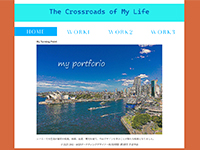 SNS・WEBマーケティングデザイナー科(短時間) 05期生作品 The Crossroads of My Life