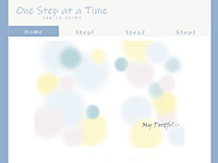 SNS・WEBマーケティングデザイナー科(短時間) 06期生作品 One Step at a Time